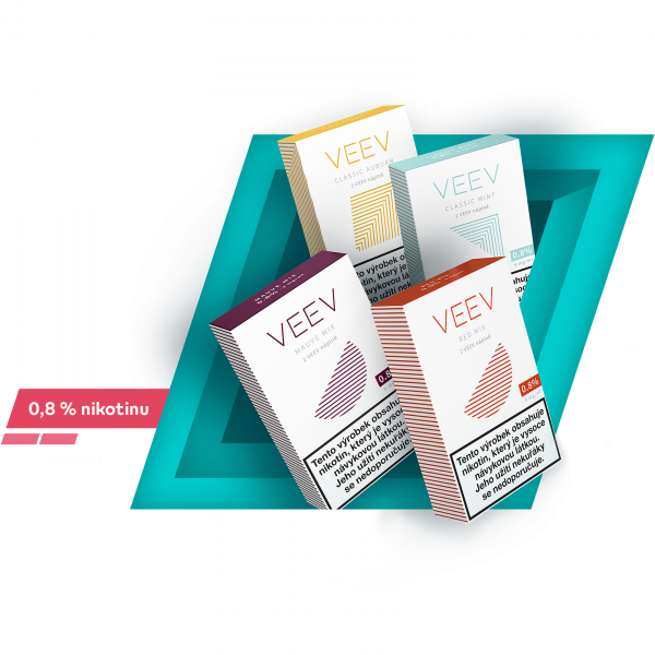 Nové VEEV náplně