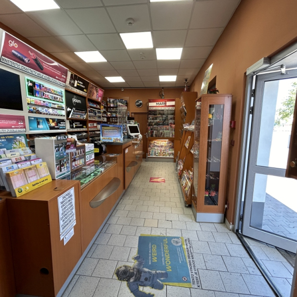 Rekonstrukce prodejny v Českých Budějovicích