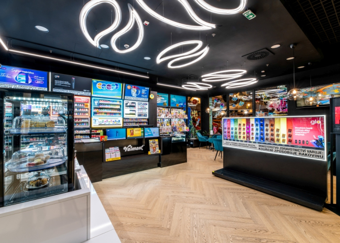 Valmont Praha 10 - OC Europark kavárna