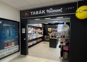 Prodejna po rekonstrukci