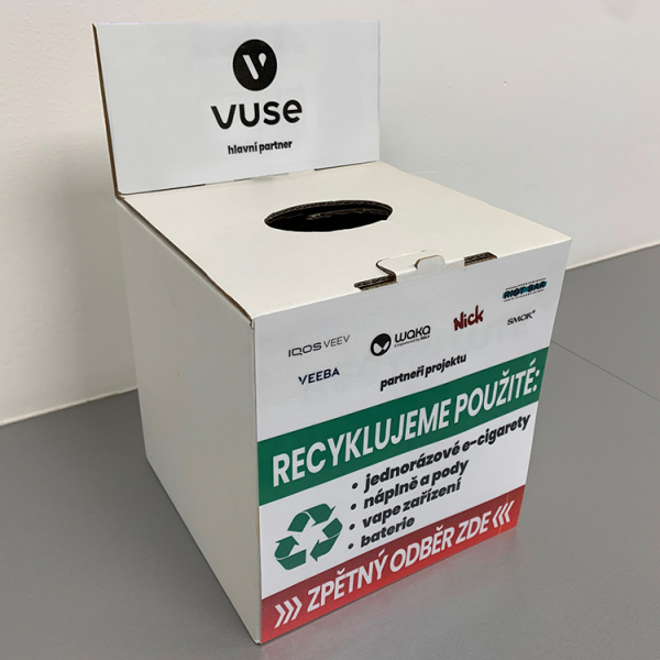 Ekologická likvidace VAPE produktů a baterií Ekologická likvidace VAPE produktů a baterií